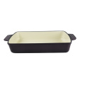 cast iron enamel baking dish for cookware